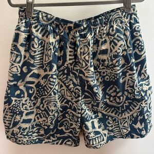 Natural Life Blue Batik Swim Trunks XL